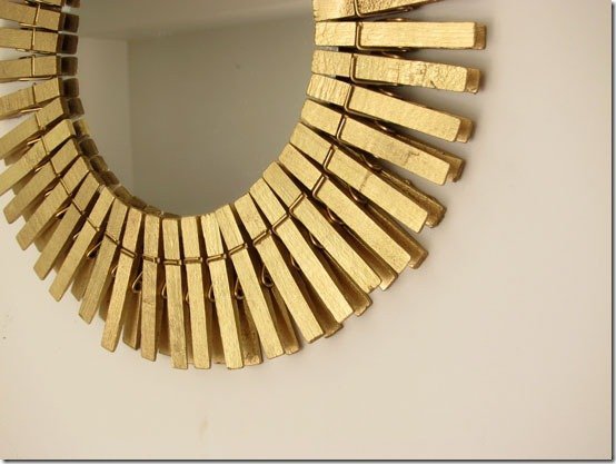 Make a Sunburst Style Mirror