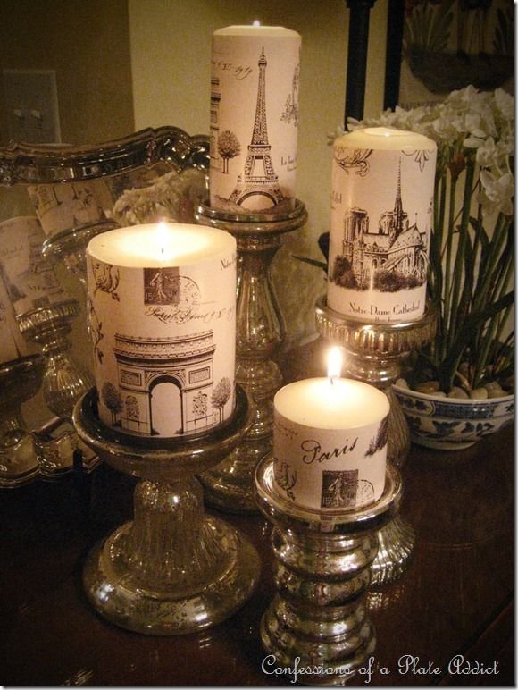 Parisian Inspired Candles