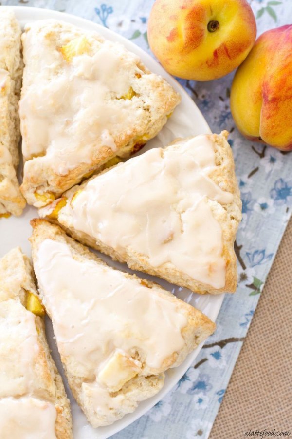 Peach Pie Scones