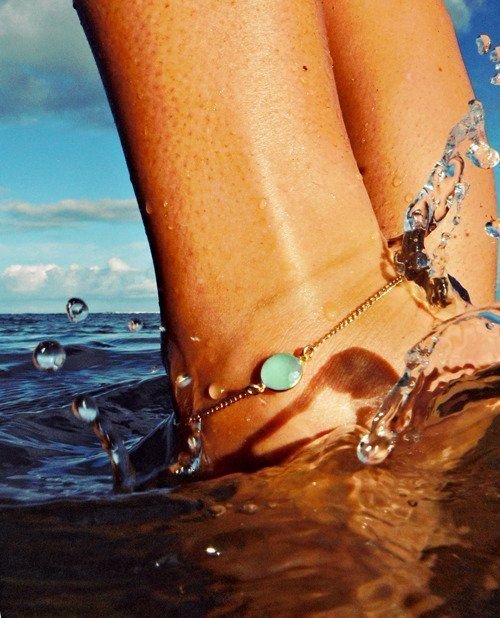 Fancy Gem Anklet