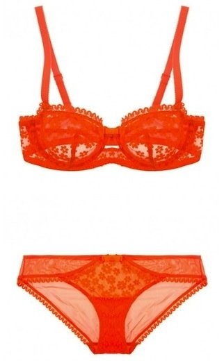 Orange Lingerie