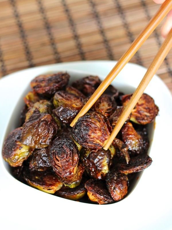 Crispy Asian Brussels Sprouts