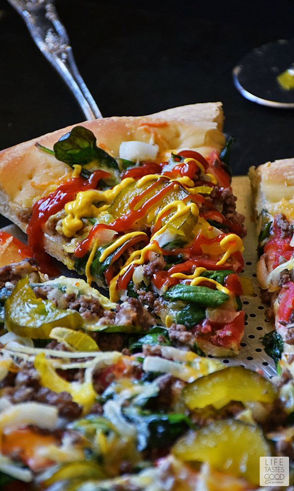 Cheeseburger Pizza