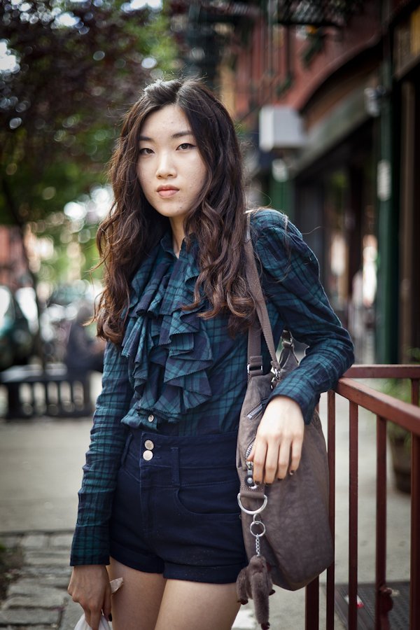 Ruffled Blouse and Shorts