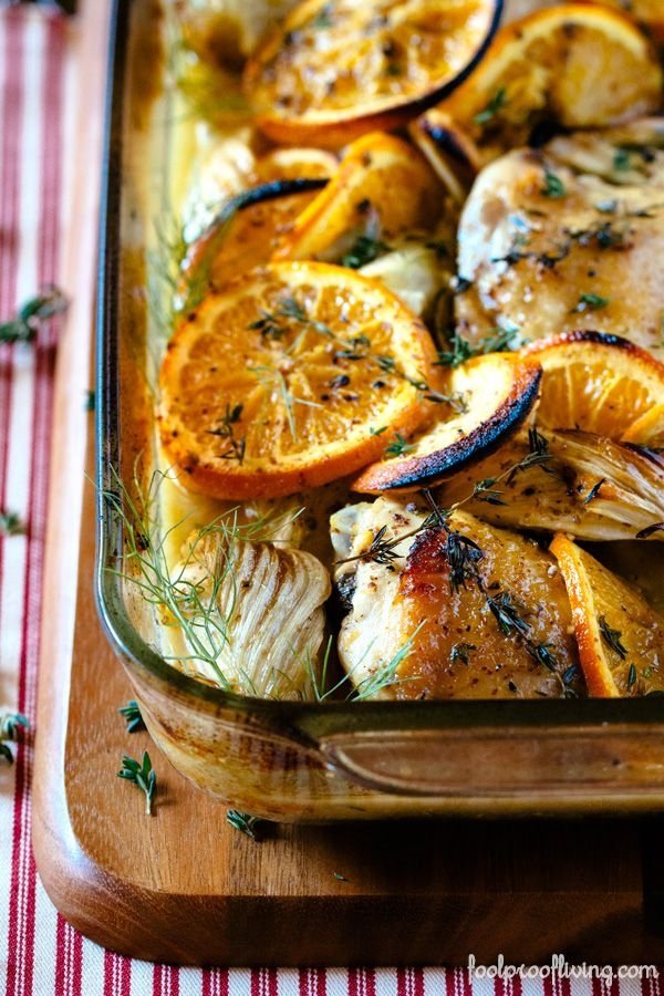 Oven Roasted Orange Chicken