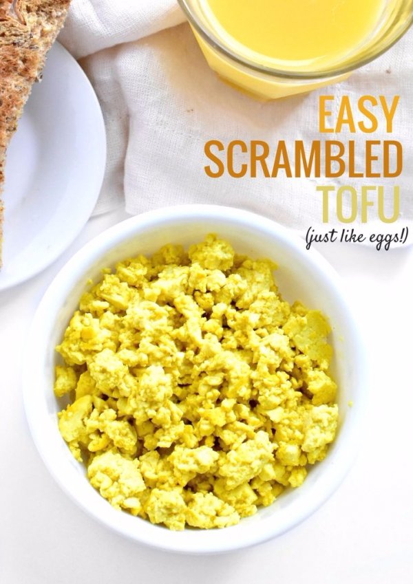 Easy Tofu Scrambled Eggs