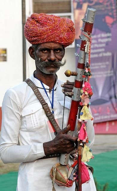 Rajasthani Folk Singer