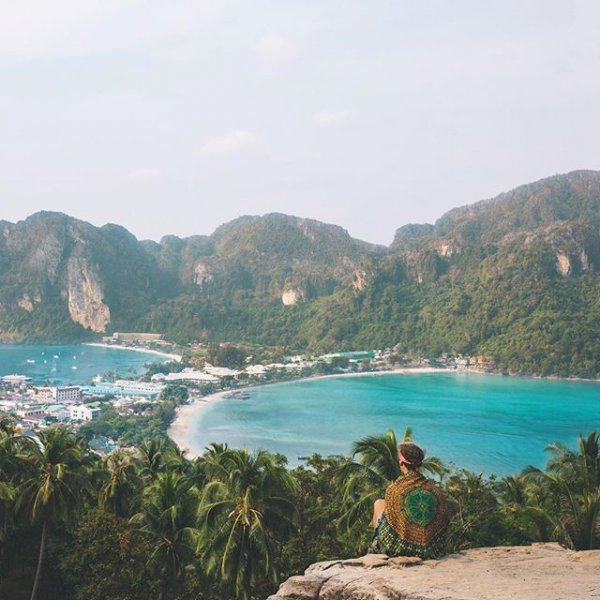 Ko Phi Phi Lee, vacation, sea, landform, bay,