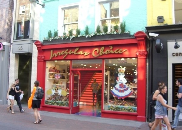 Irregular Choice  Shopping in London, London