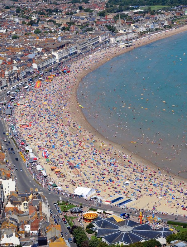 Weymouth Beach, Weymouth, England