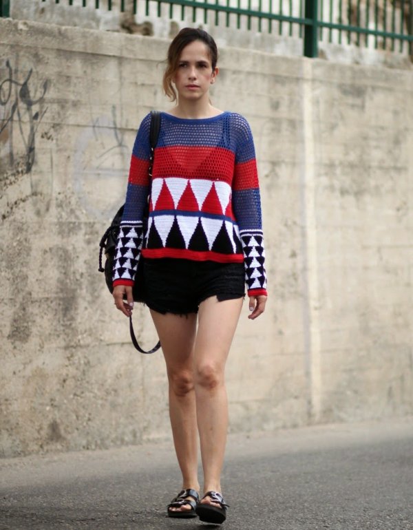 Graphic Sweater