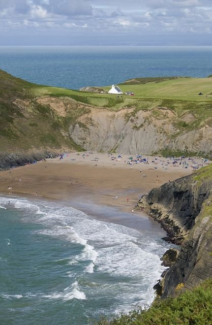 Mwnt Beach, Cardigan, Wales