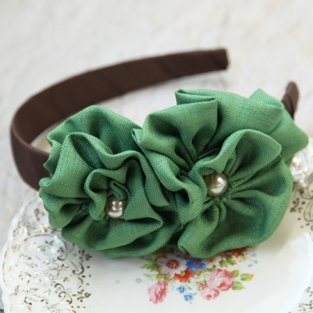 Clarissa’s Charisma Indie Flower Headband by Petit Plume