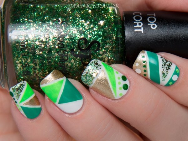 Awesome Green Geometric