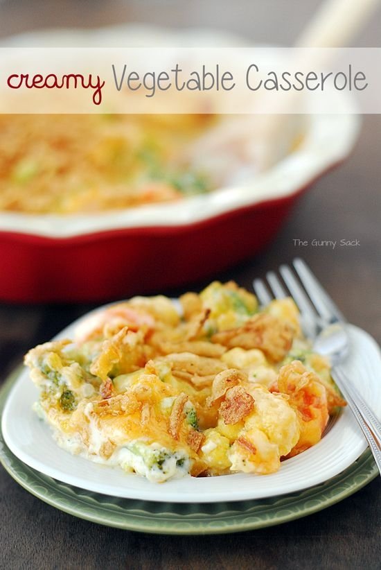 Creamy Veggie Casserole