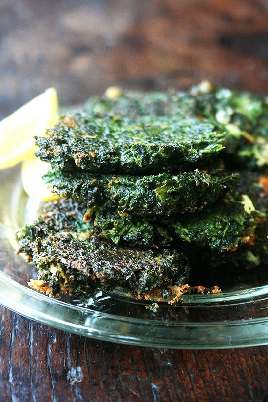 Dark Leafy Green Fritters