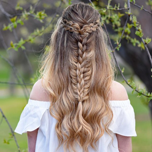 hair, hairstyle, braid, long hair, french braid,