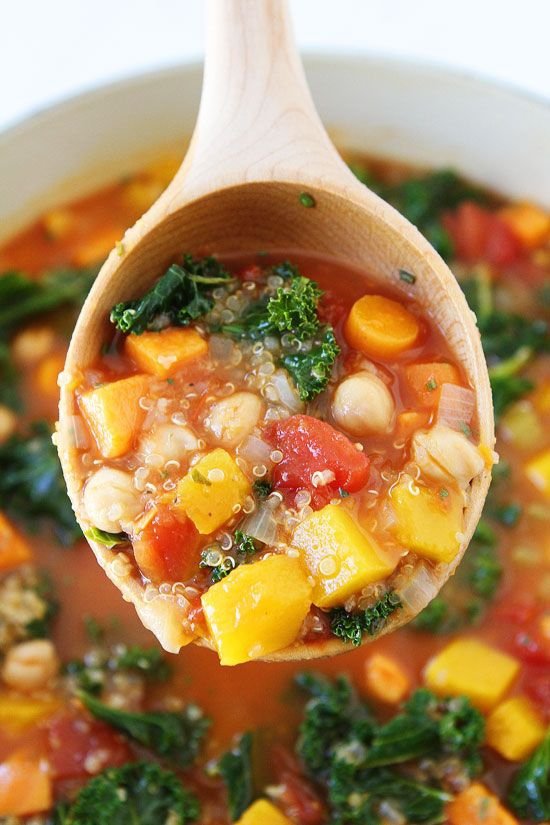 Fall Vegetable Quinoa Soup