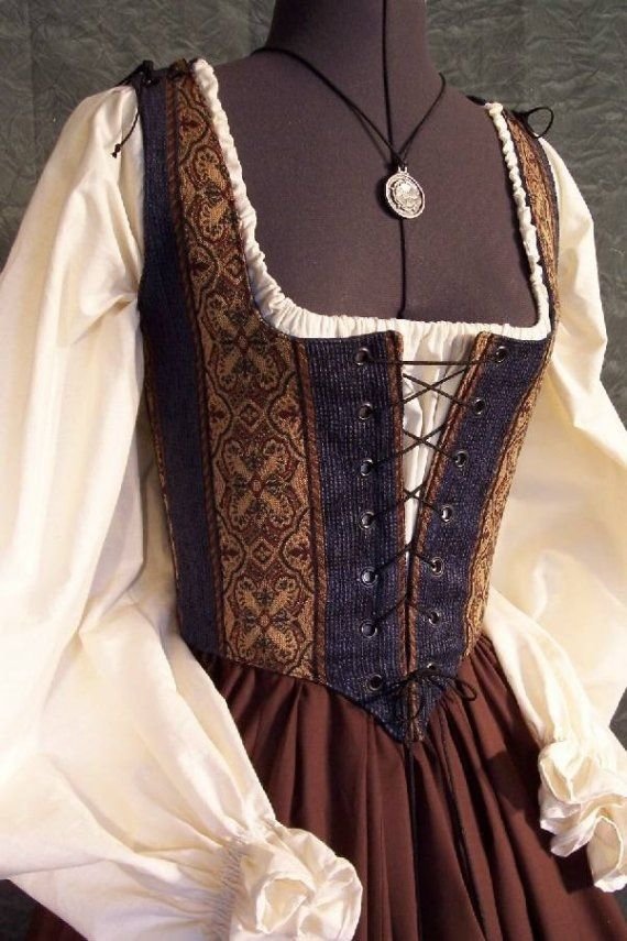 Underbust Ren Faire Bodice- Any Color — Period Corsets