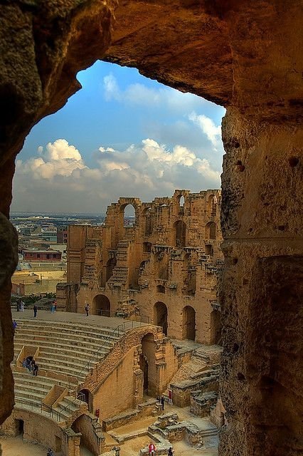 The African Colosseum, El Djem, Tunisia