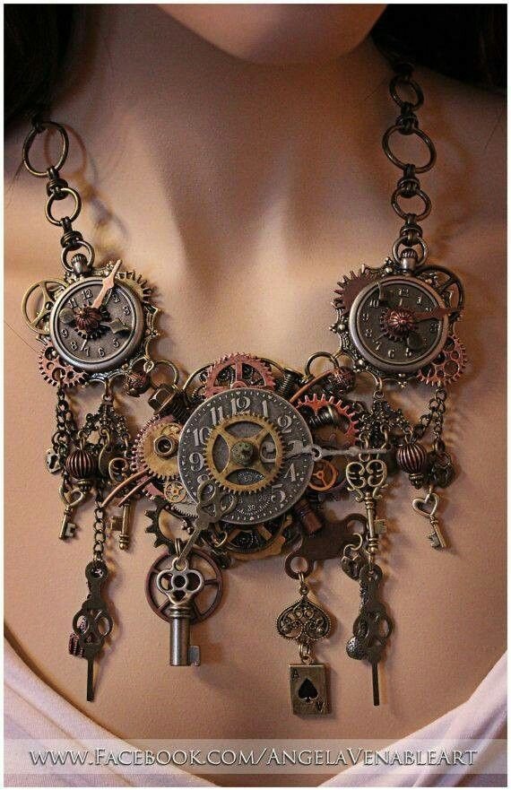 Clock Necklace