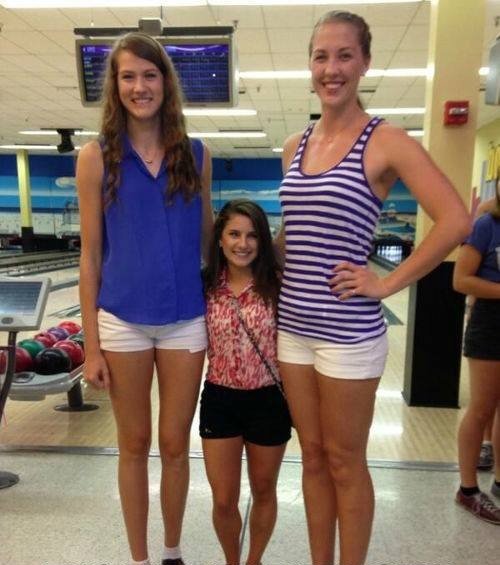 Taking a Selfie with Taller Friends