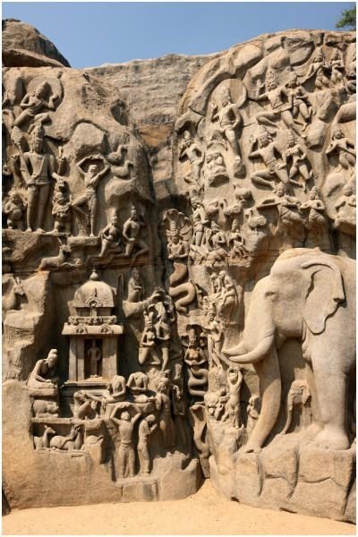 Descent of the Ganges, Mahabalipuram