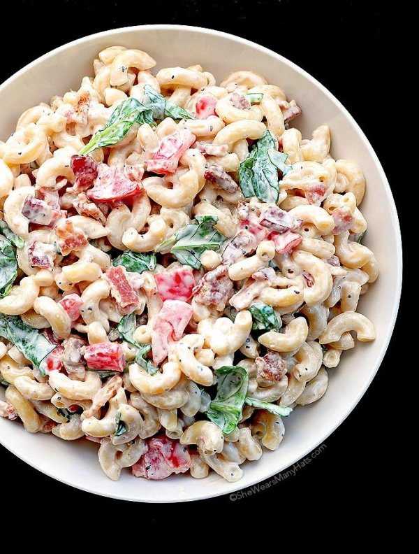 BLT Macaroni Salad