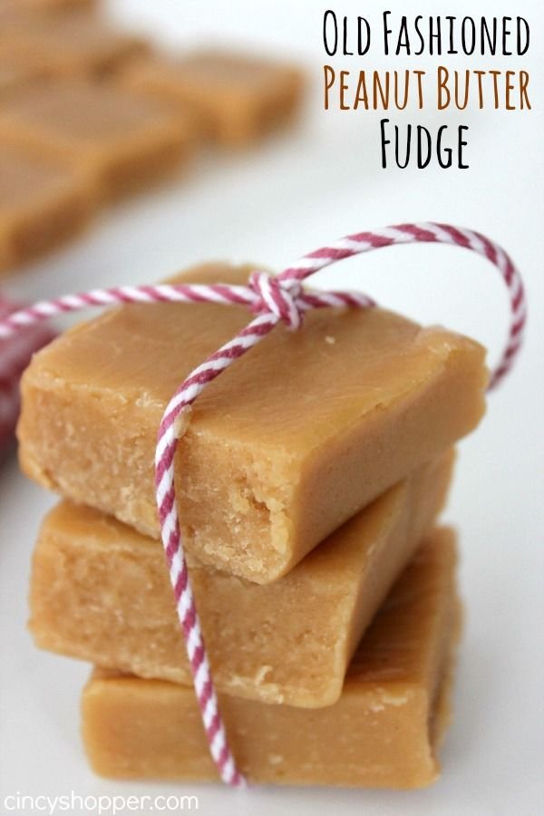 Old Fashioned Peanut Butter Fudge