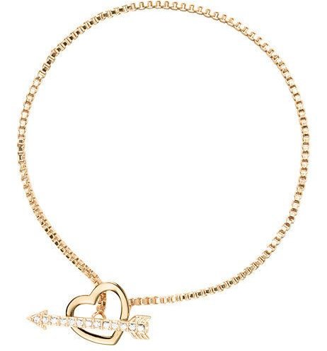 Simple Bracelet with a Heart Charm