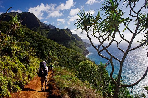 Kalalau Trail, Kauai, Hawaii