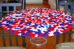 Patriotic Platter for All Your Snacks