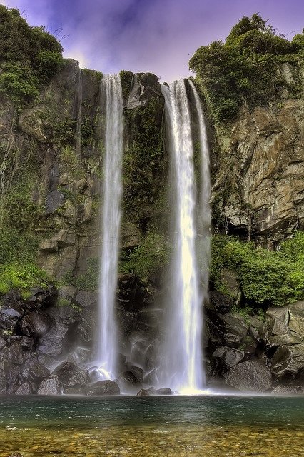 Jeongbang Waterfall, South Korea