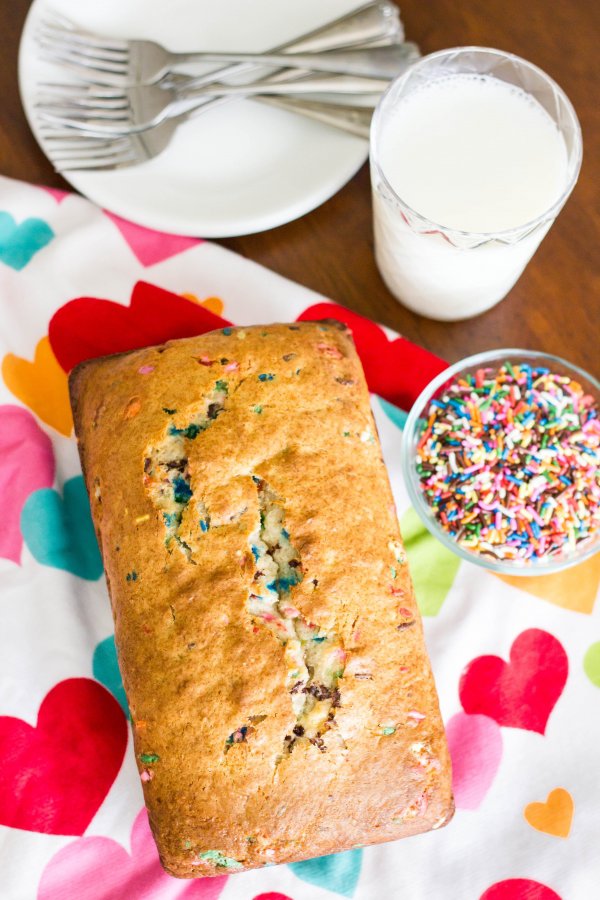 Funfetti Banana Bread