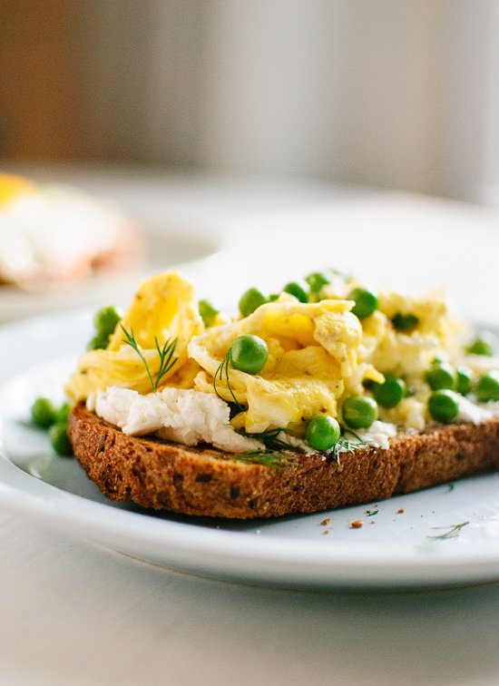 Scrambled Eggs and Toast