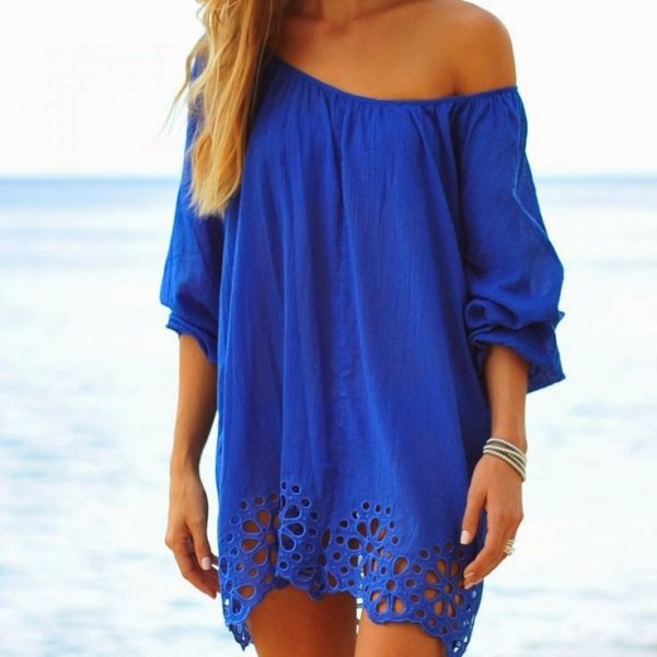 electric blue,clothing,blue,sleeve,cobalt blue,