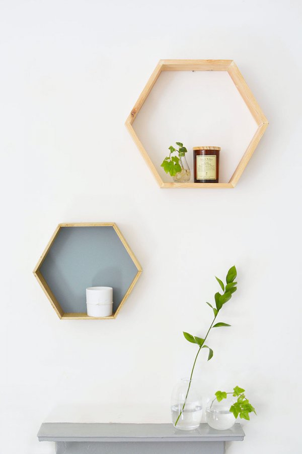 Honeycomb Shelves