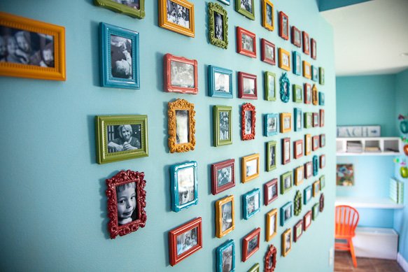 Colorful Mini Picture Frames