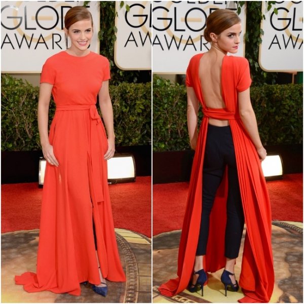 Emma Watson: Cool as a Cucumber at the Golden Globes