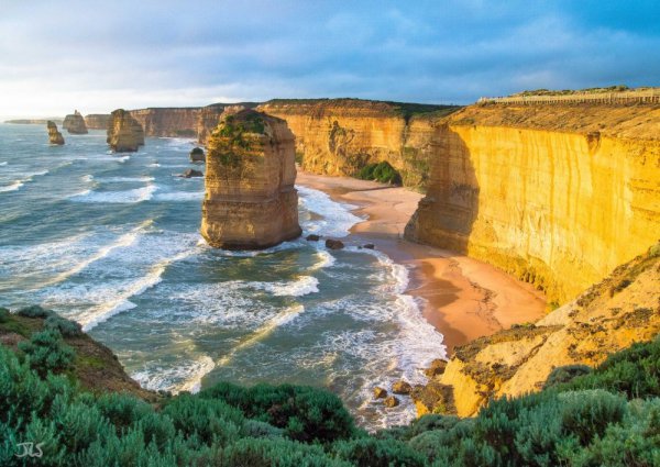 Twelve Apostles, cliff, landform, geographical feature, coast,