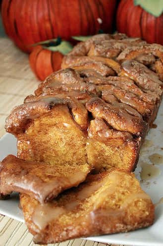 Pull Apart Pumpkin Bread