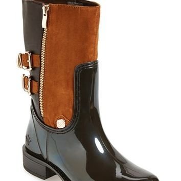 Women's Posh Wellies 'Resilience' Mid Rain Boot