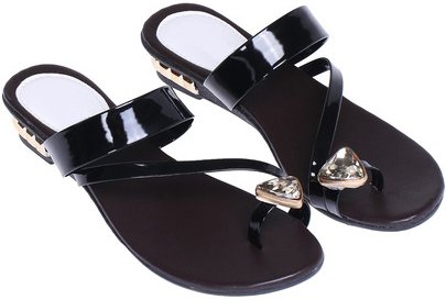 Two Strap Flat Sandal