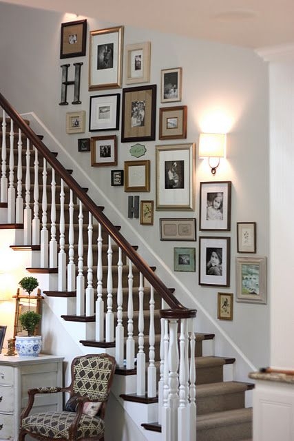 Frames Running up the Stairs