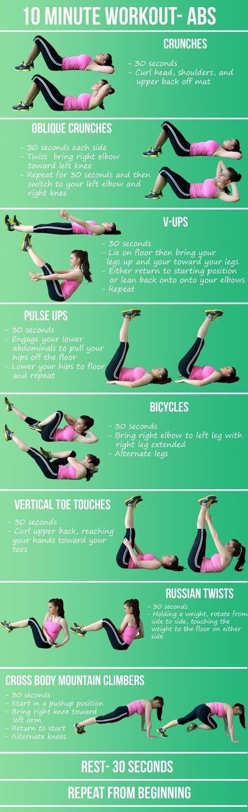 10-minute Abs Workout