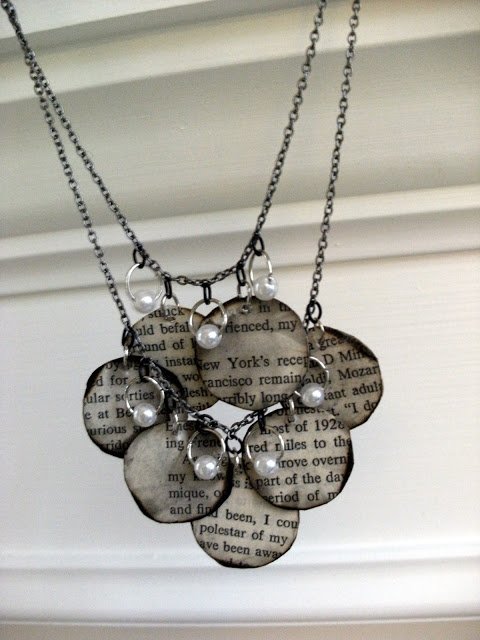 Book Necklace