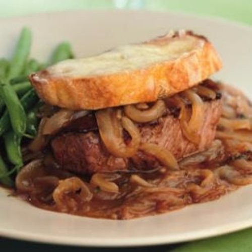 French Onion Beef Tenderloin