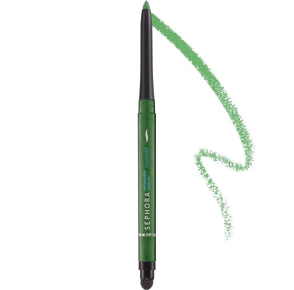 SEPHORA COLLECTION Retractable Waterproof Eyeliner in Shimmering Jade