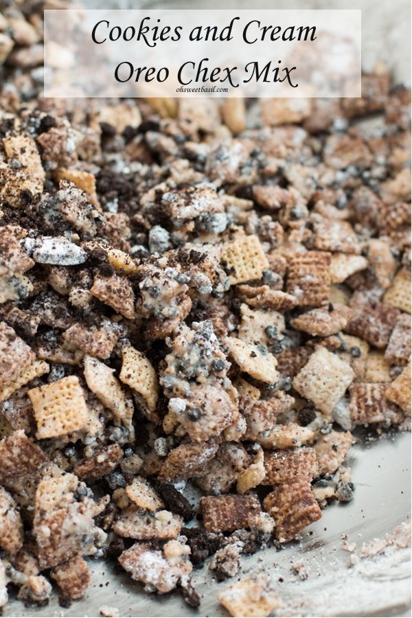 Cookies and Cream Oreo Chex Mix