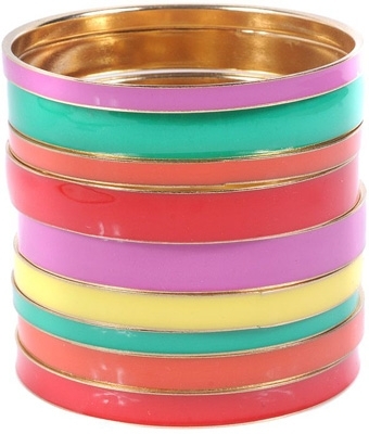 Rainbow Bangle Set